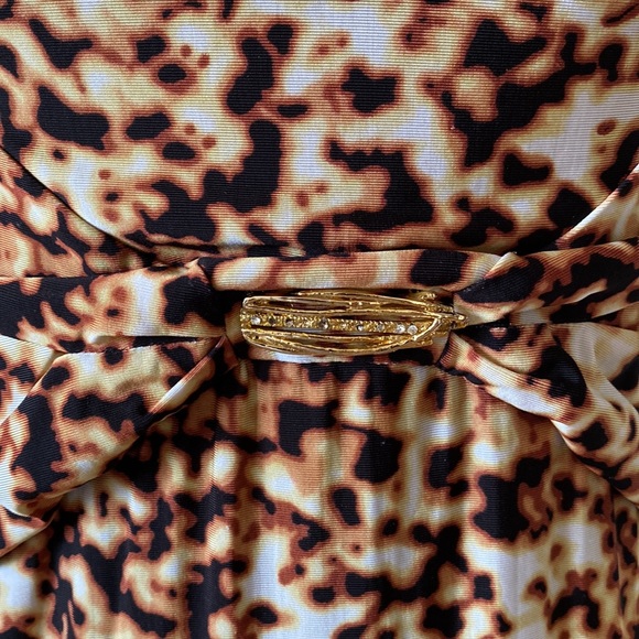 Roberto Cavalli Digital Print Ombre Sheath Dress Size Medium EUC - Picture 3 of 16